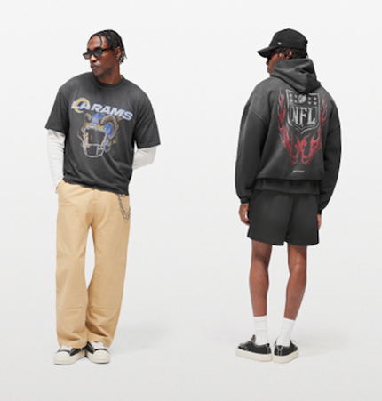 Fanatics bringt gemeinsam mit der NFL und der britischen Luxusbrand Represent eine limitierte Capsule-Kollektion an den Start