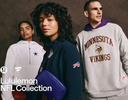 Die NFL und lululemon bringen am 28. Oktober eine ultraschicke Premium-Kollektion für alle 32 NFL-Teams raus