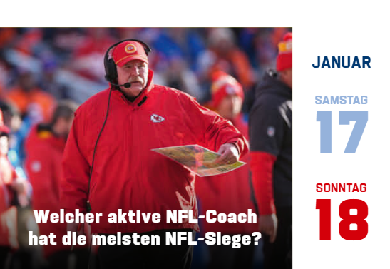 Kalenderfrage Andy Reid