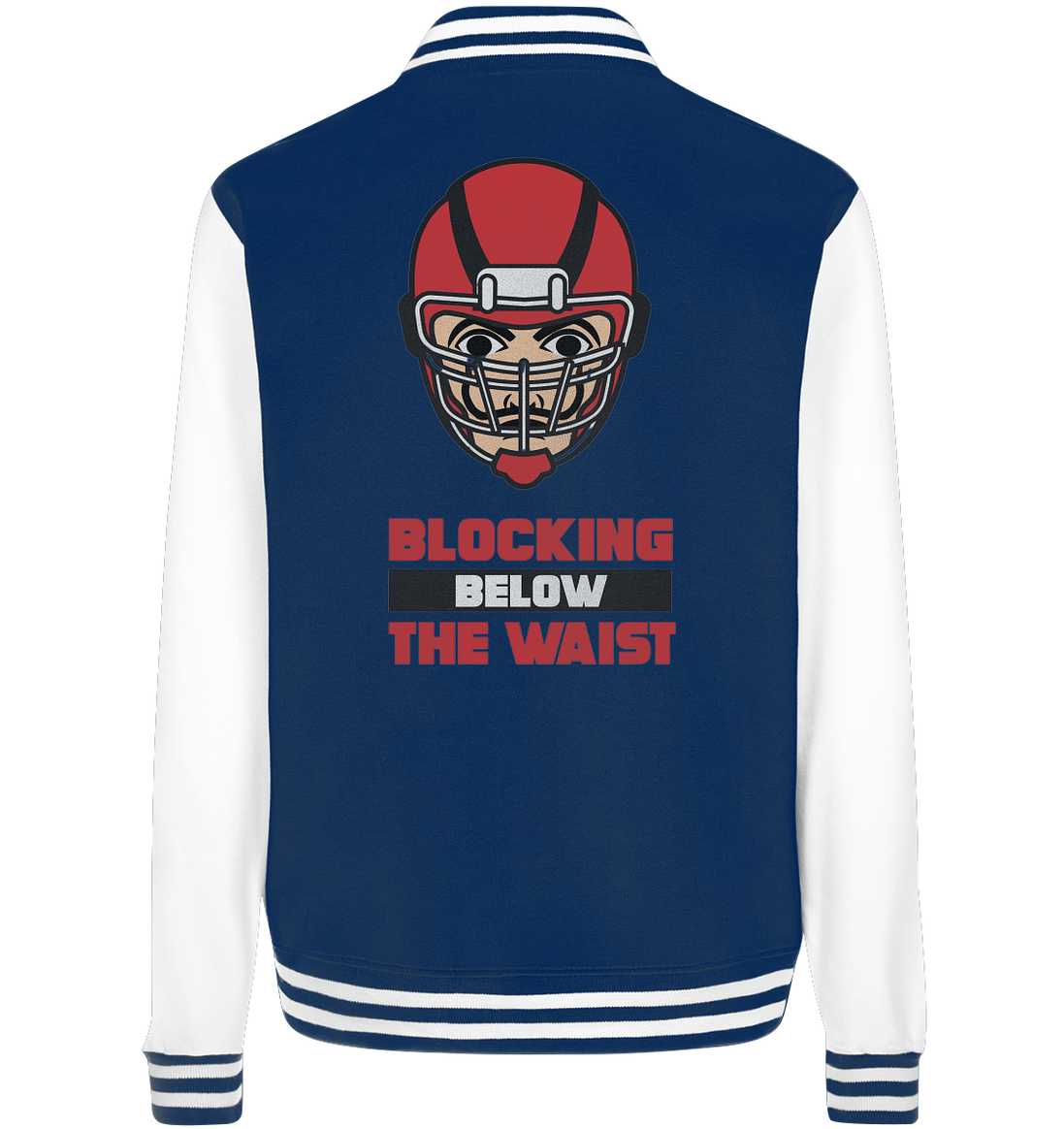 Blocking Below The Waist - College Jacket