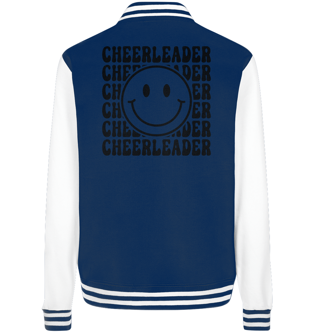 Cheerleader Smiley - College Jacket
