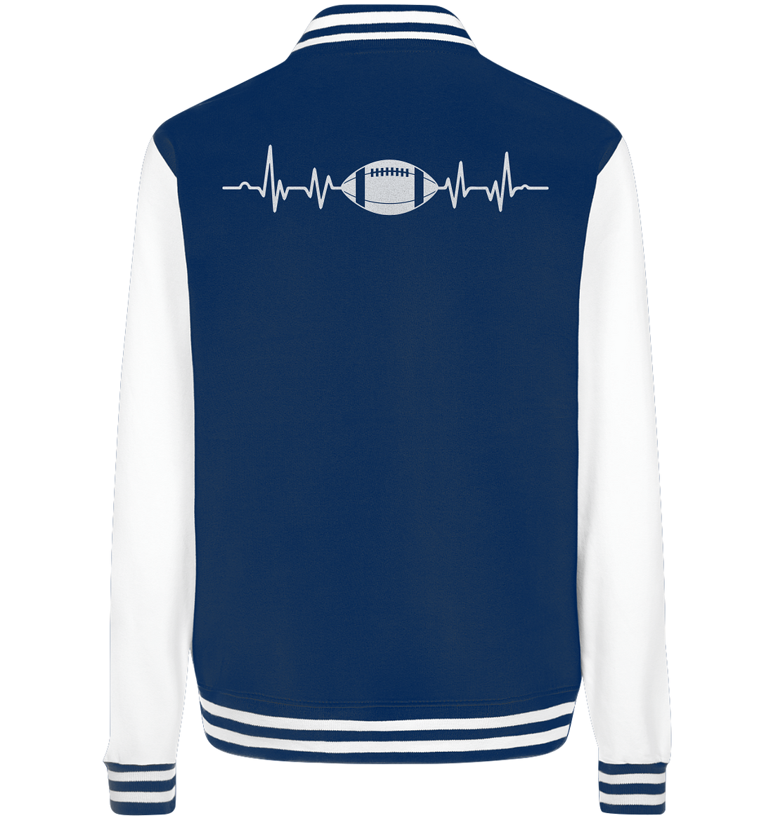 Football Heartbeat - College Jacket