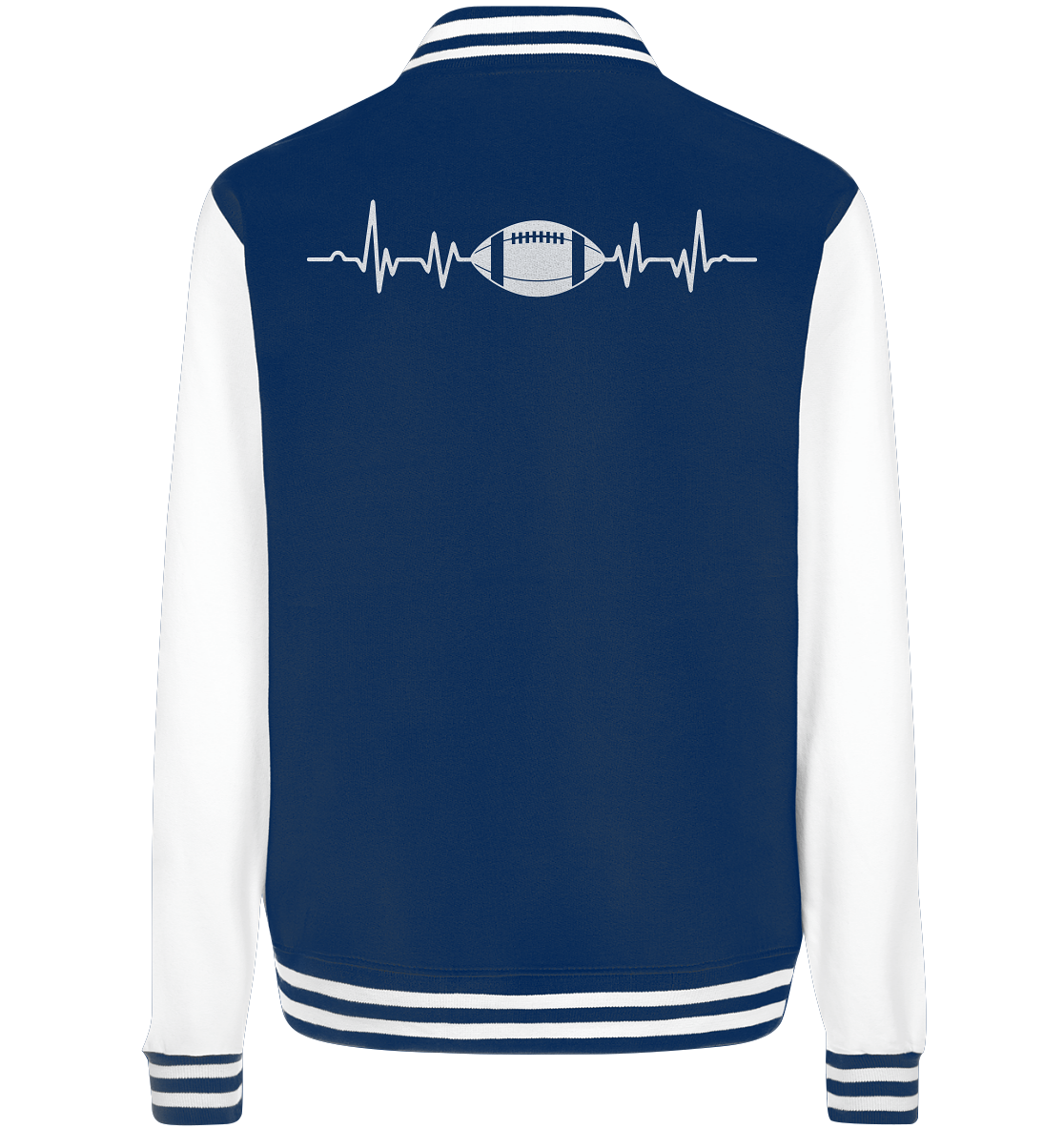 Football Heartbeat - College Jacket