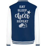 Eat Sleep Cheer - College Jacket