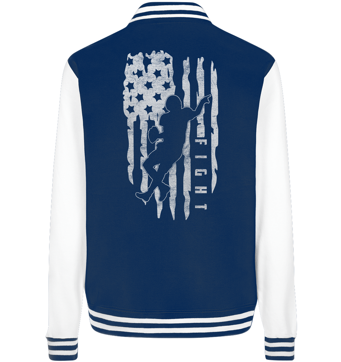 USA Flag Fight - College Jacket