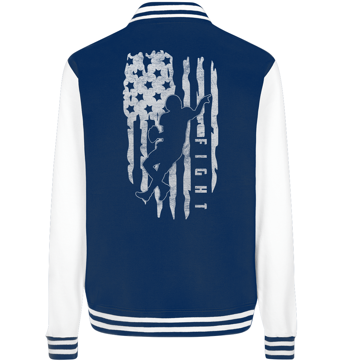 USA Flag Fight - College Jacket