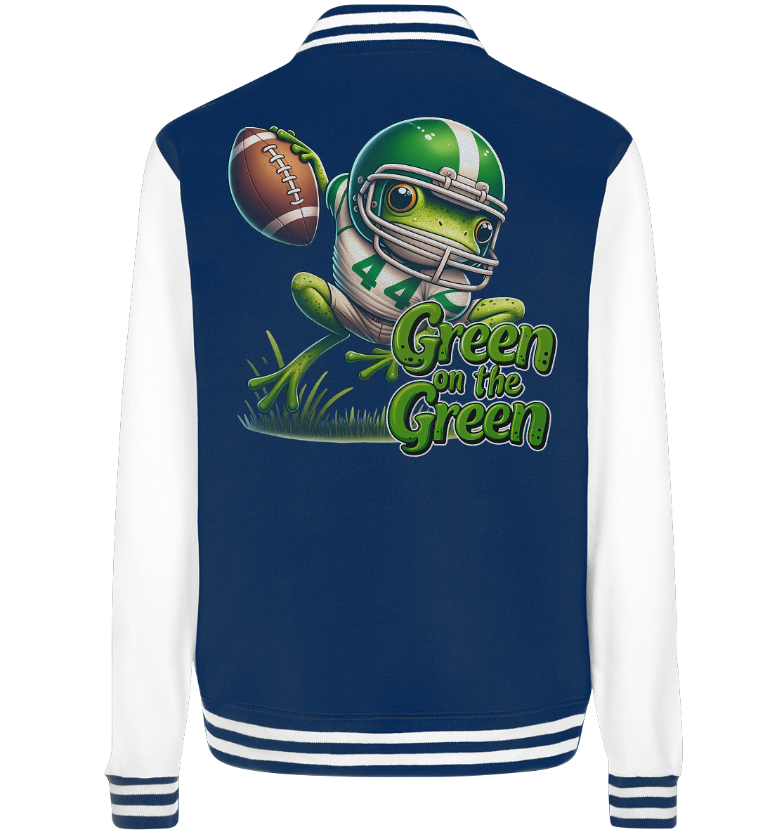 Green Frog- College Jacket