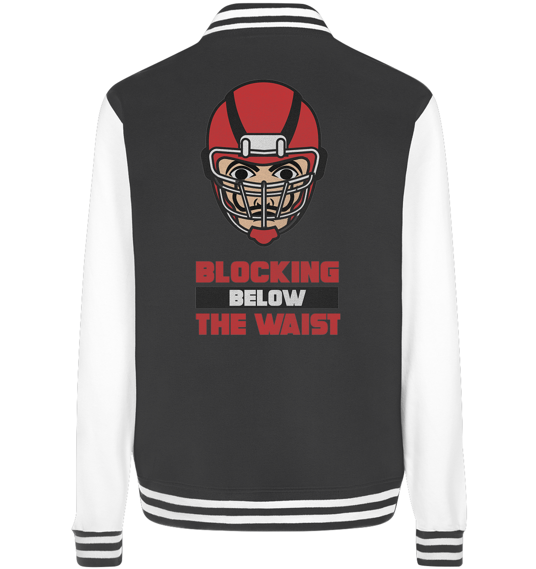 Blocking Below The Waist - College Jacket
