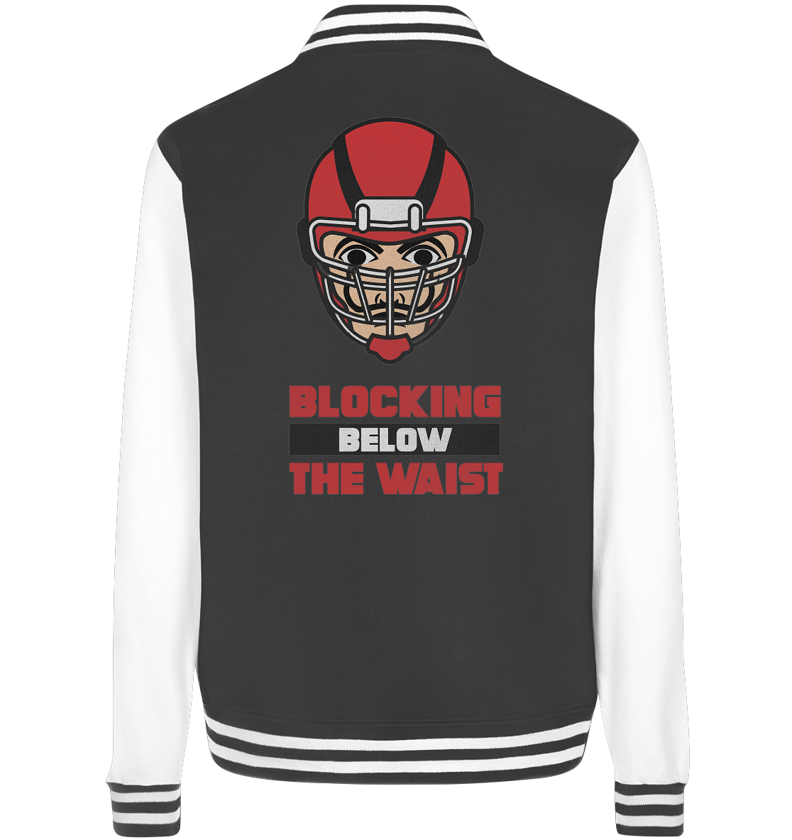 Blocking Below The Waist - College Jacket