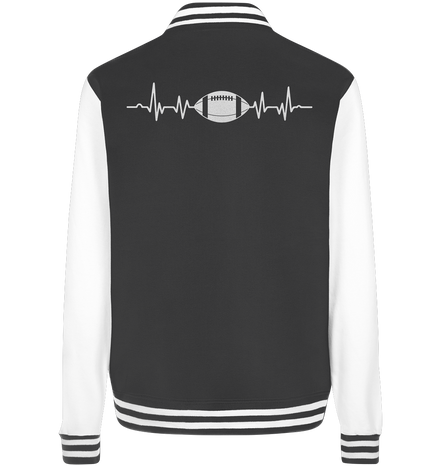 Football Heartbeat - College Jacket