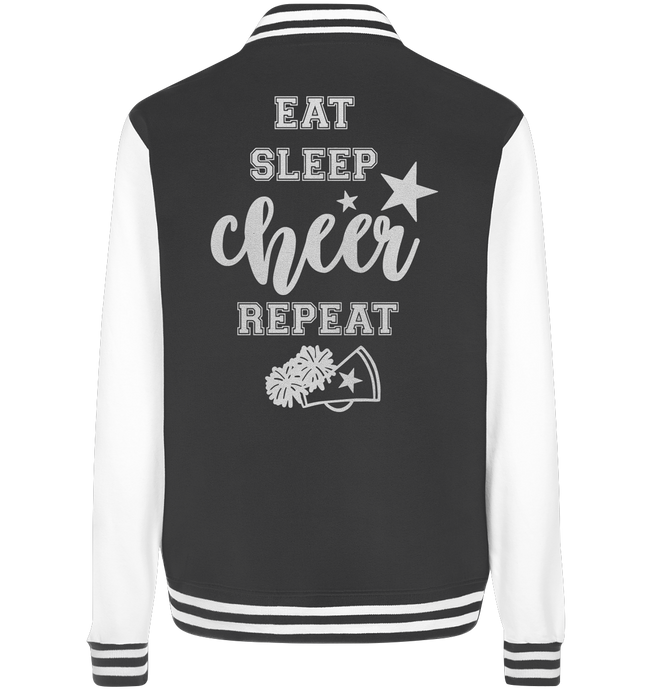 Eat Sleep Cheer - College Jacket