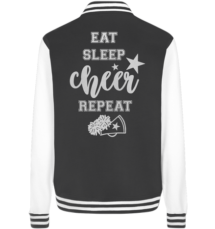 Eat Sleep Cheer - College Jacket
