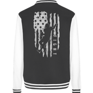 USA Flag Fight - College Jacket