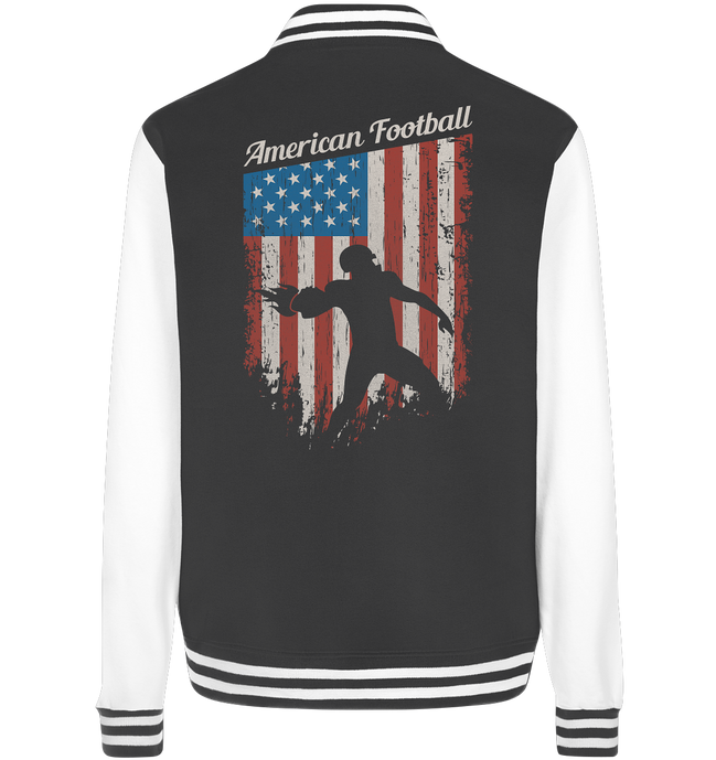American Football Banner - College Jacket