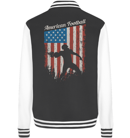 American Football Banner - College Jacket