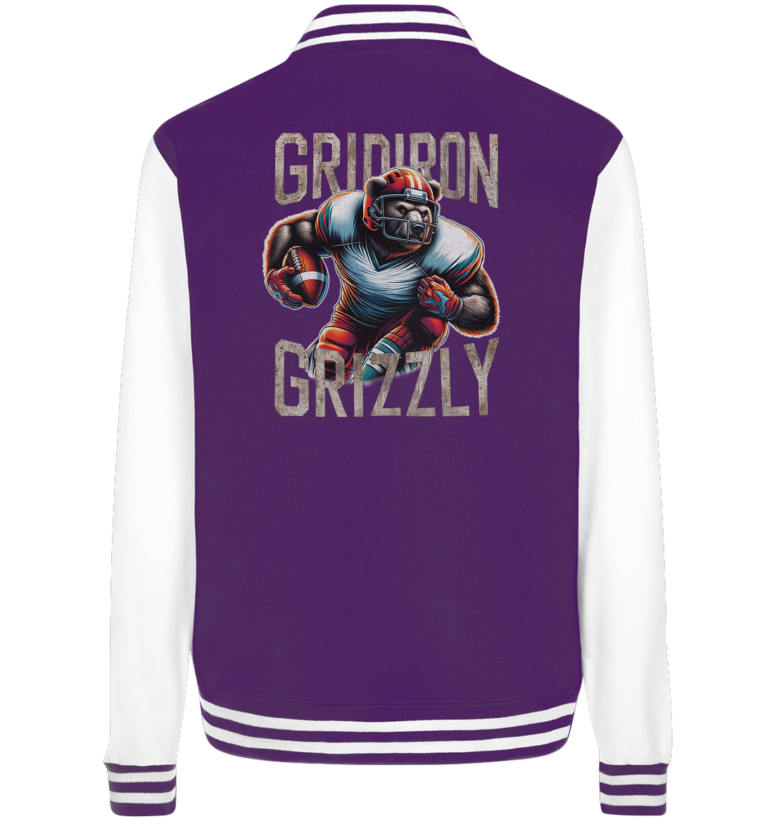 Gridiron Grizzly - College Jacket