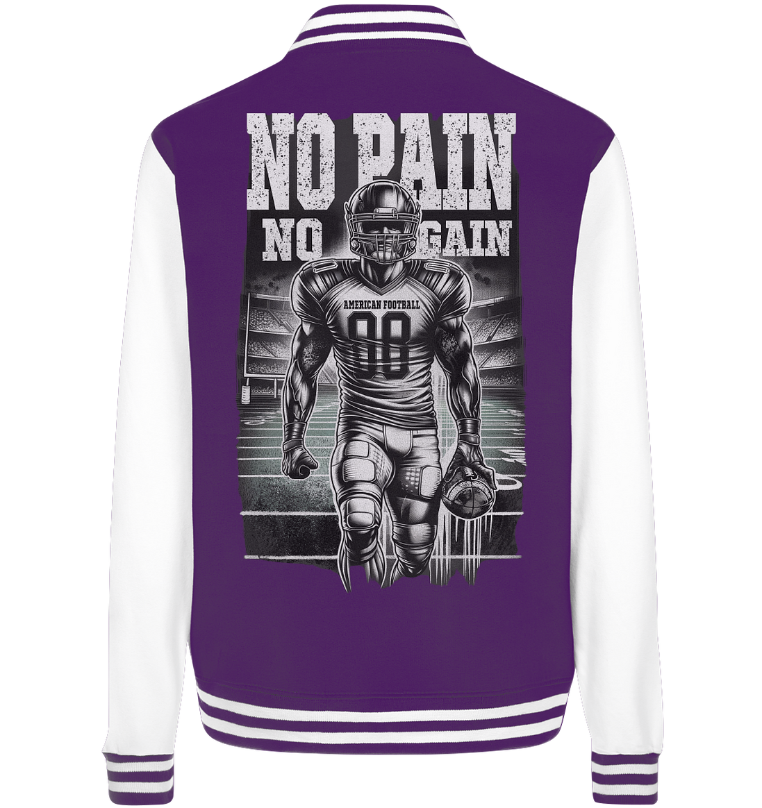 No Pain No Gain - College Jacket