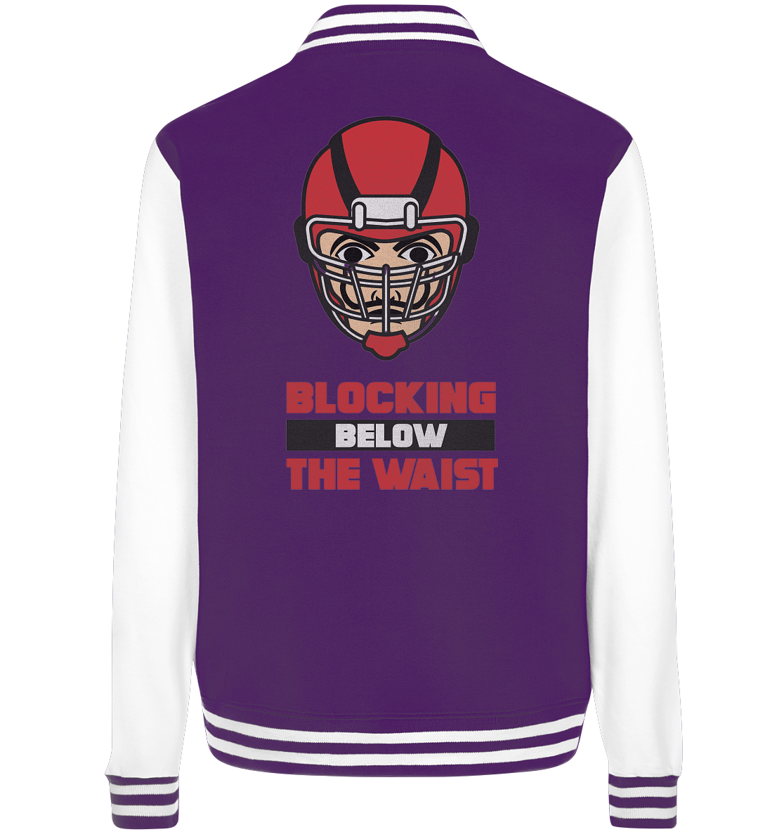 Blocking Below The Waist - College Jacket