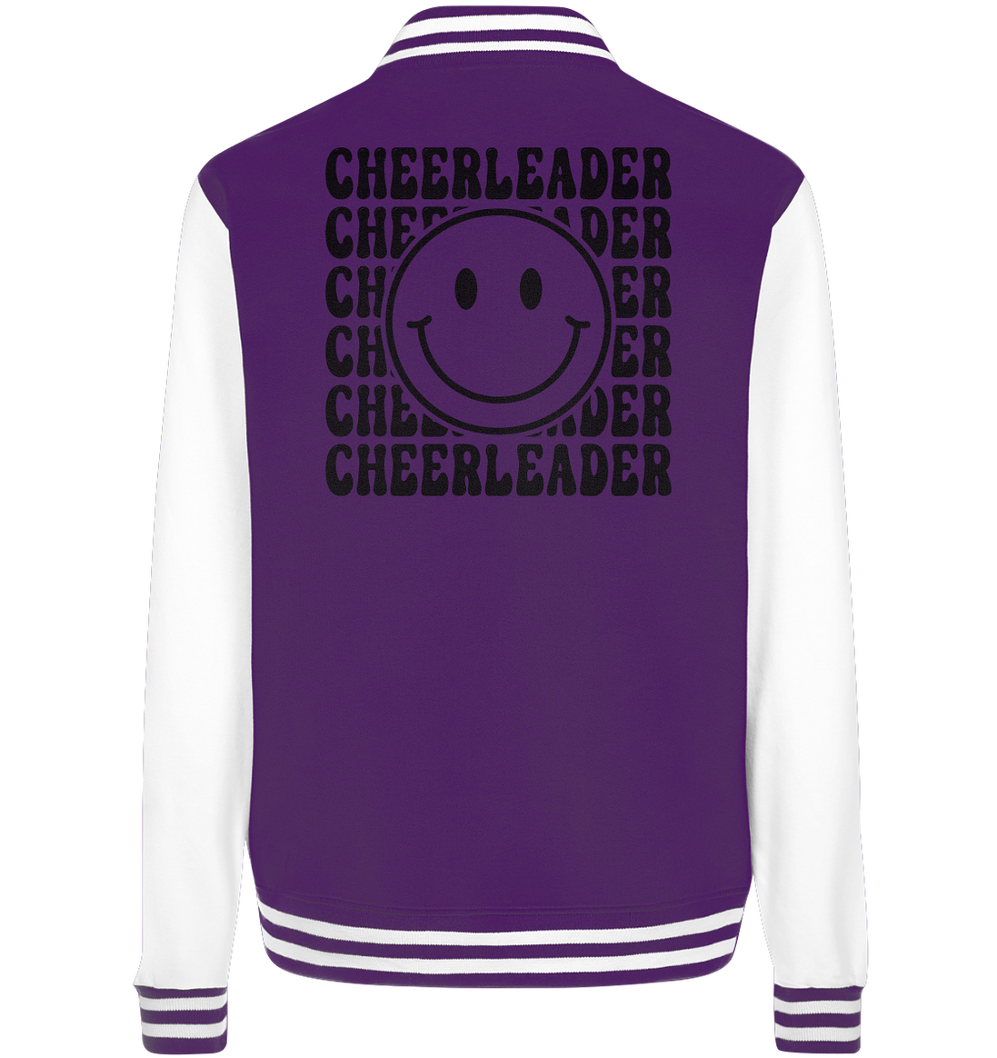 Cheerleader Smiley - College Jacket