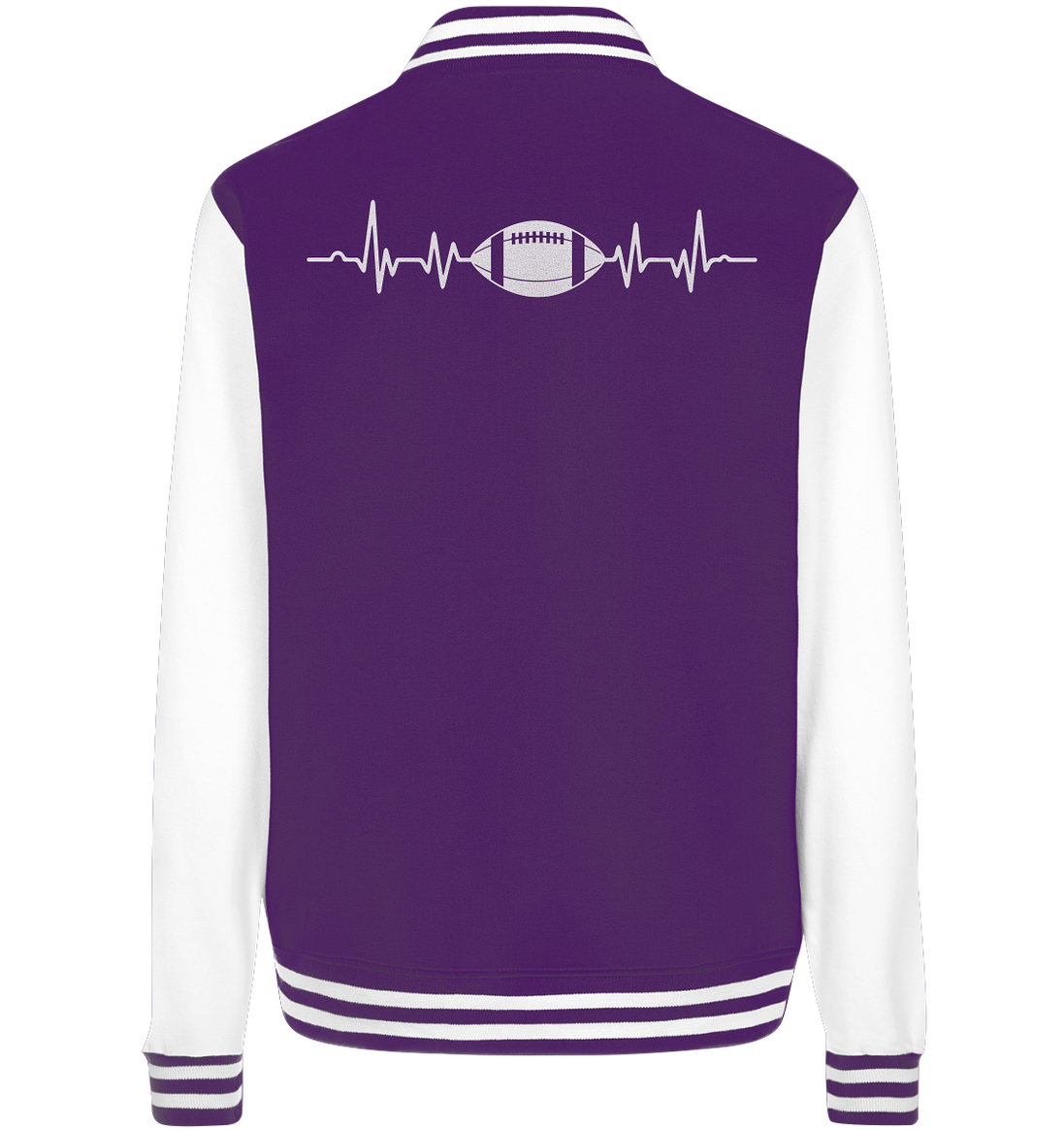 Football Heartbeat - College Jacket