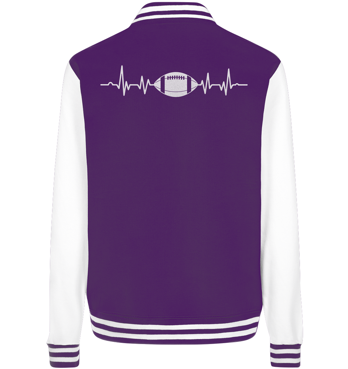 Football Heartbeat - College Jacket