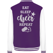 Eat Sleep Cheer - College Jacket