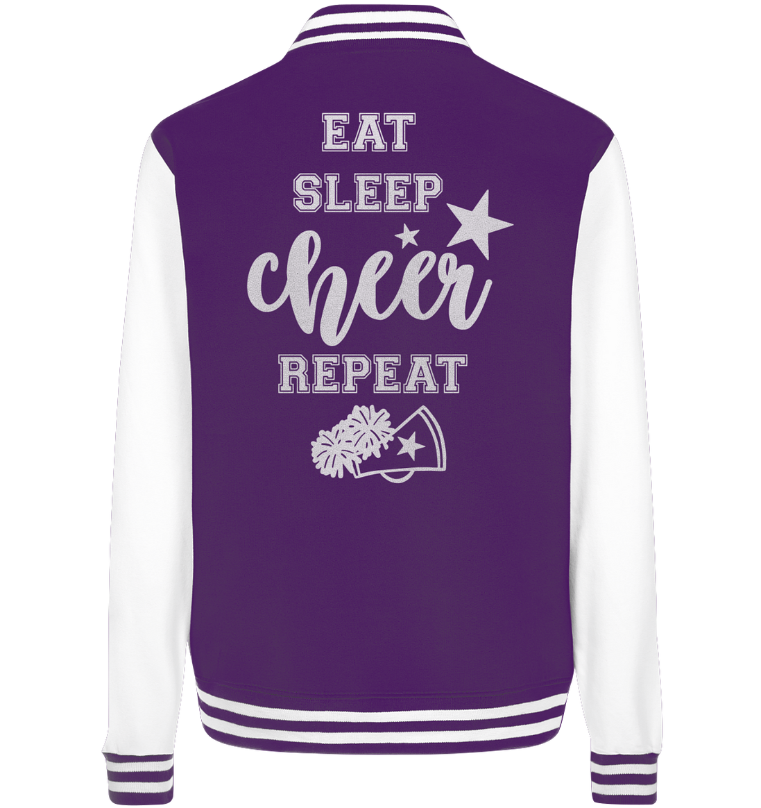 Eat Sleep Cheer - College Jacket