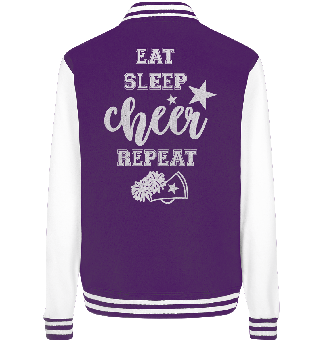 Eat Sleep Cheer - College Jacket