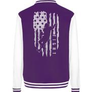 USA Flag Fight - College Jacket