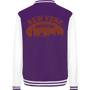 New York Football Silhoutte  - College Jacket