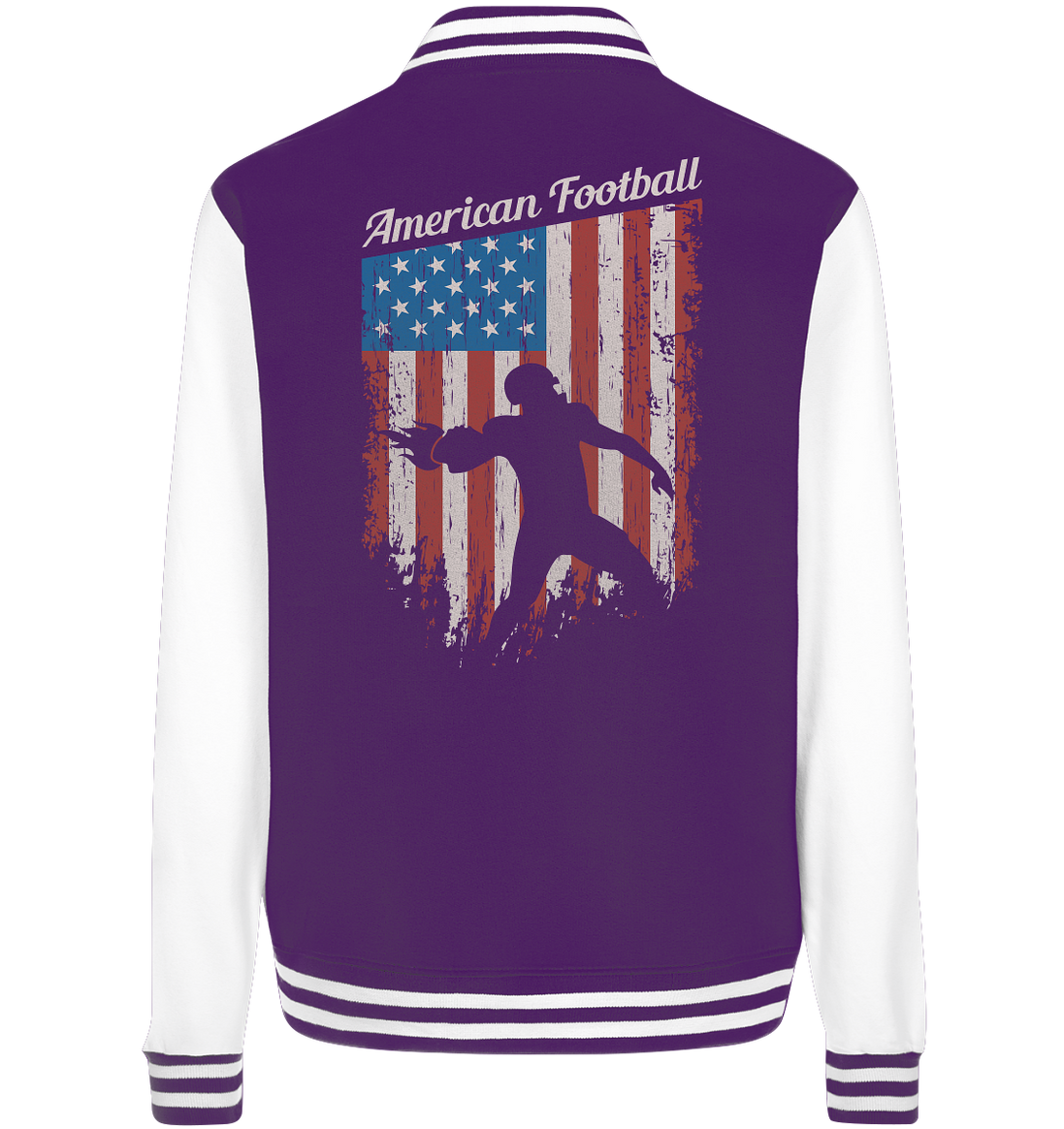 American Football Banner - College Jacket