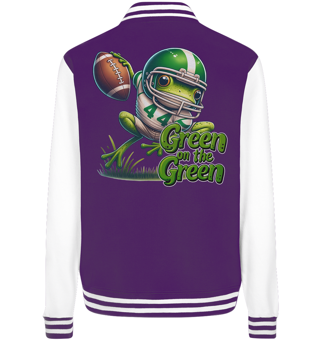 Green Frog- College Jacket