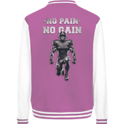 No Pain No Gain Metal  - College Jacket