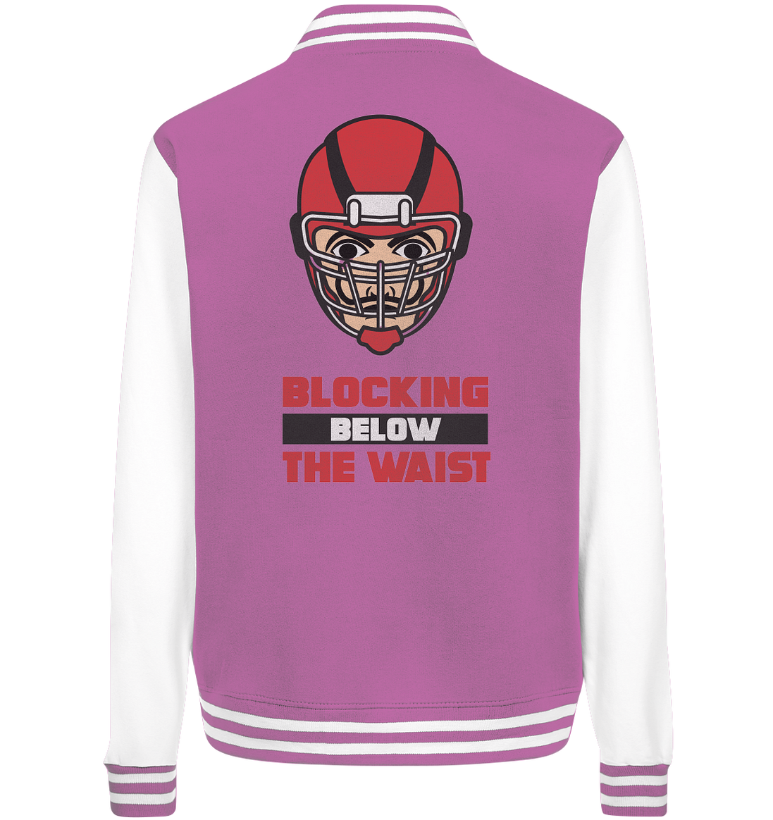 Blocking Below The Waist - College Jacket