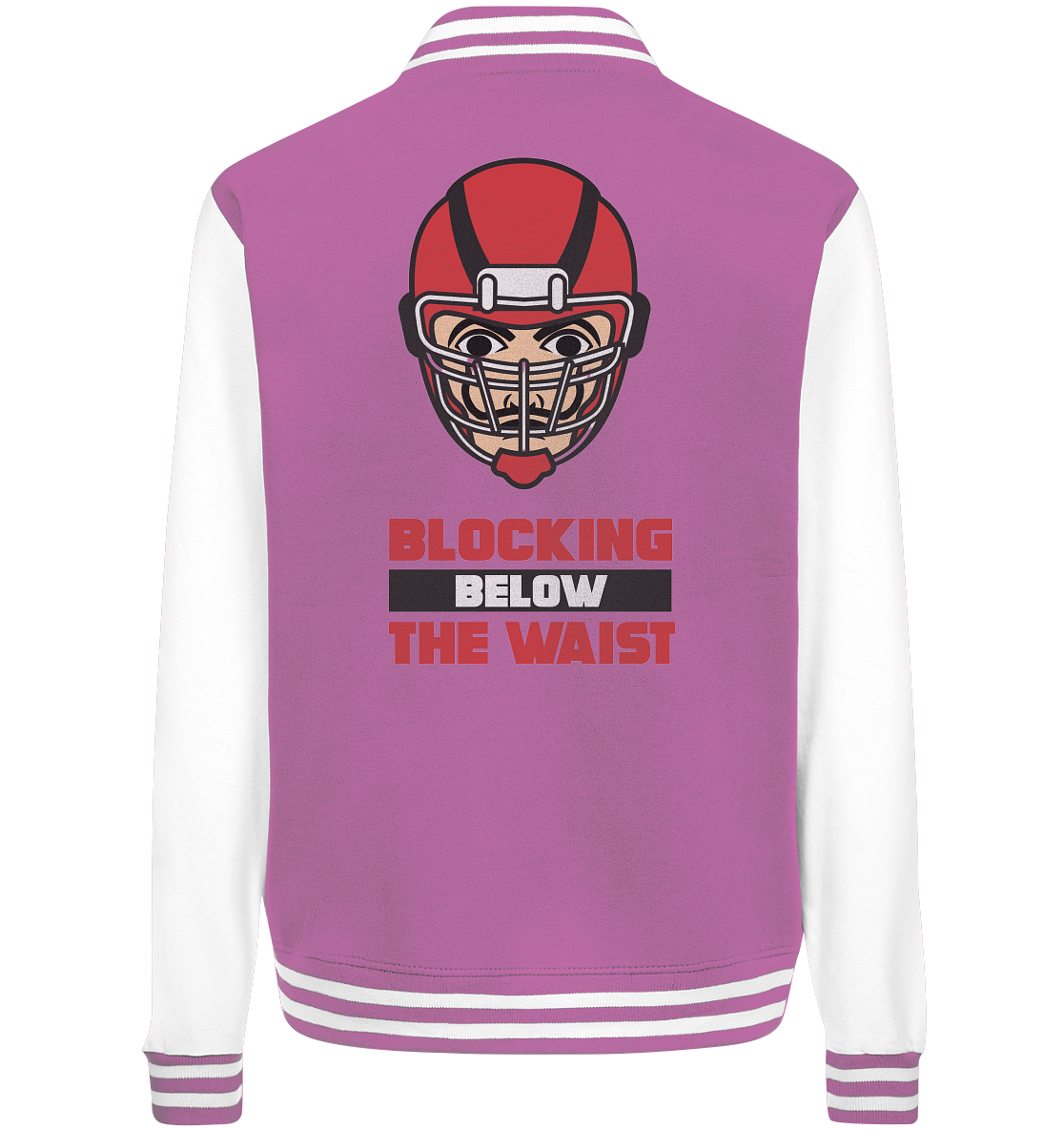 Blocking Below The Waist - College Jacket