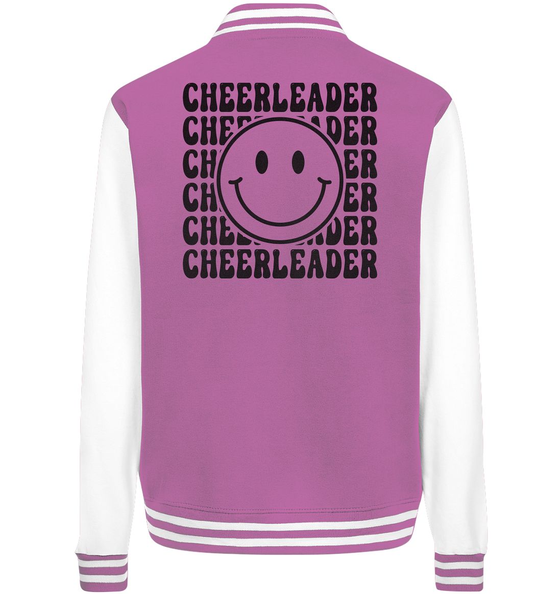 Cheerleader Smiley - College Jacket