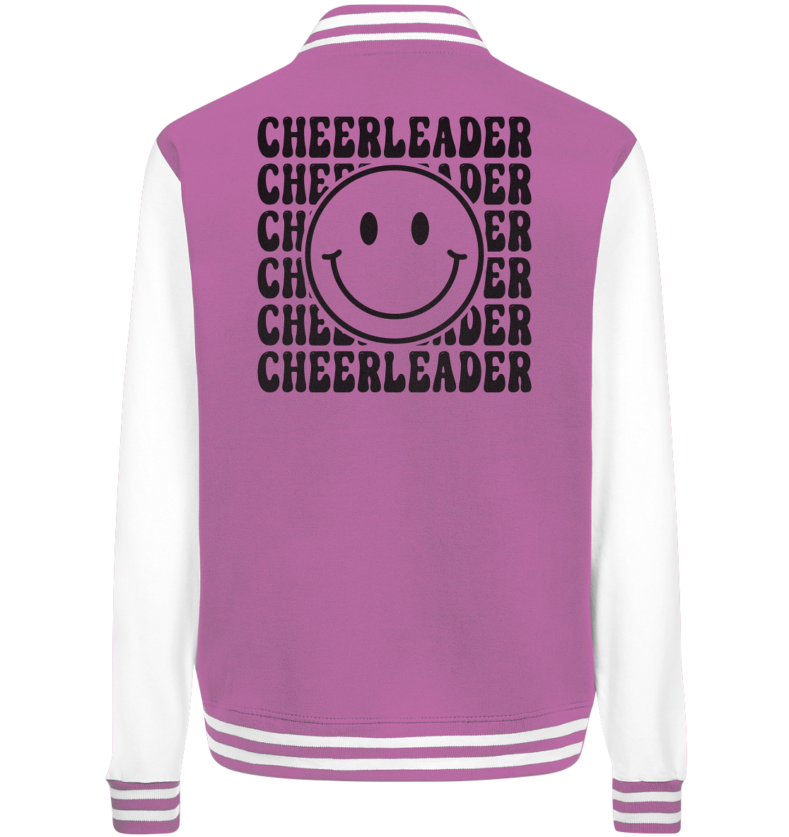 Cheerleader Smiley - College Jacket