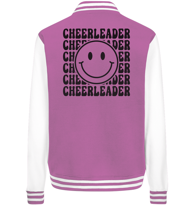Cheerleader Smiley - College Jacket