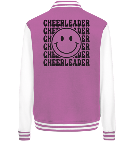Cheerleader Smiley - College Jacket