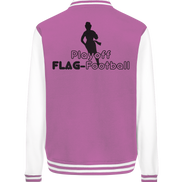 Playoff Flag Football  Women black  - College Jacket