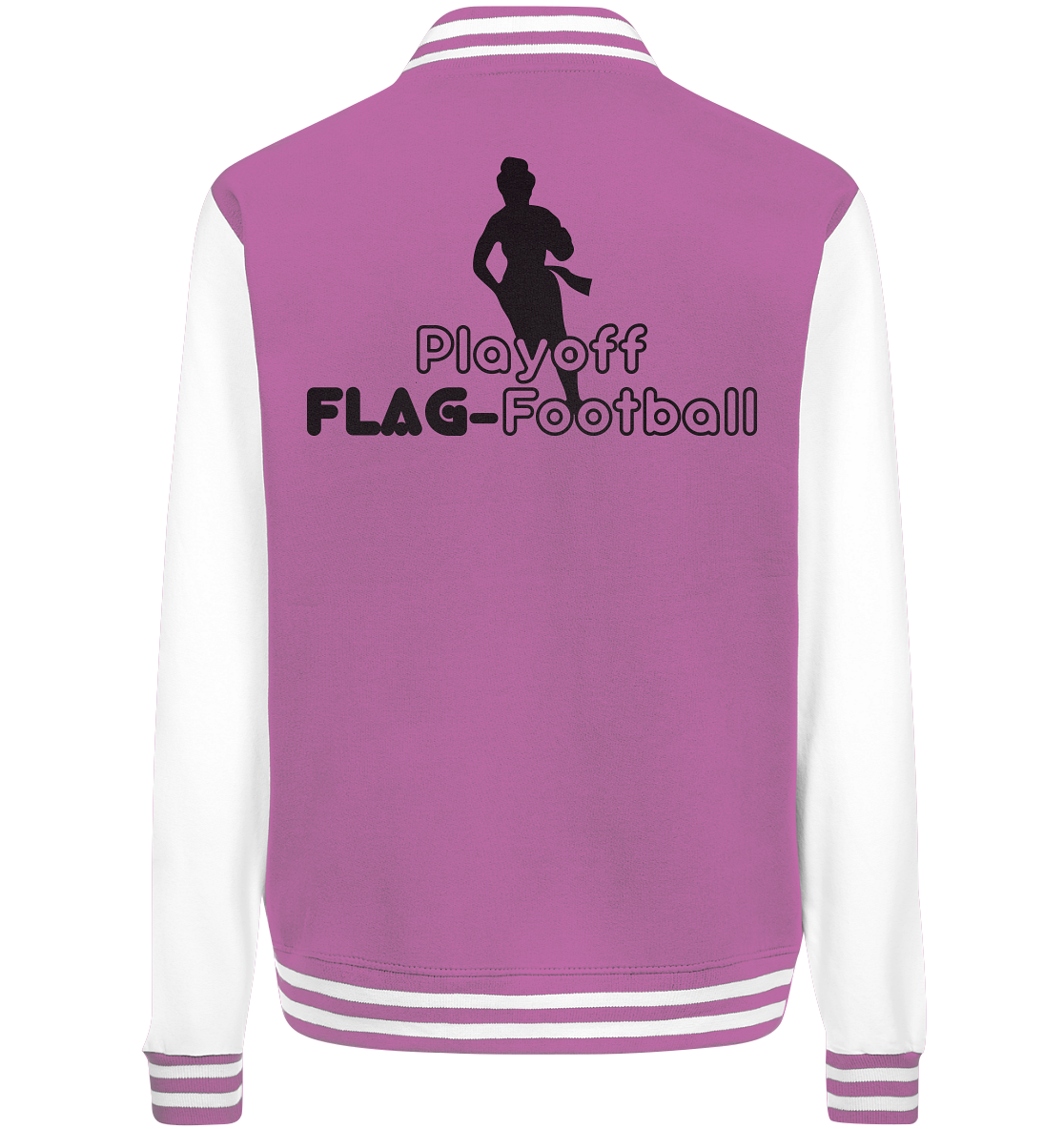 Playoff Flag Football  Women black  - College Jacket