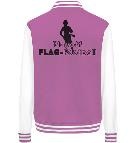 Playoff Flag Football  Women black  - College Jacket