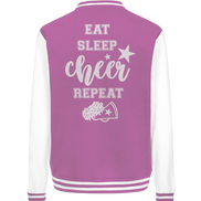 Eat Sleep Cheer - College Jacket