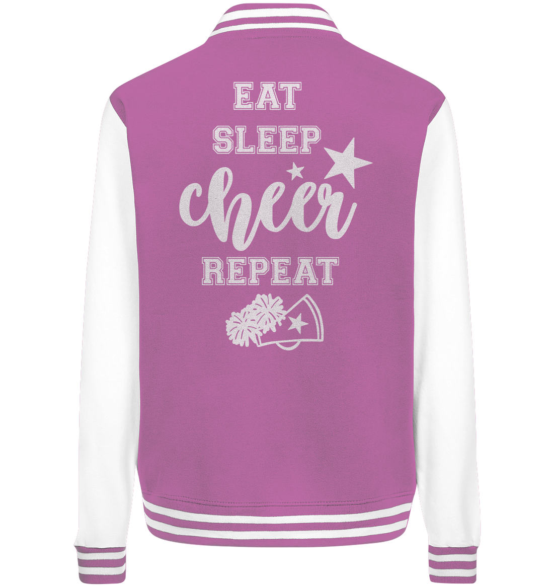 Eat Sleep Cheer - College Jacket