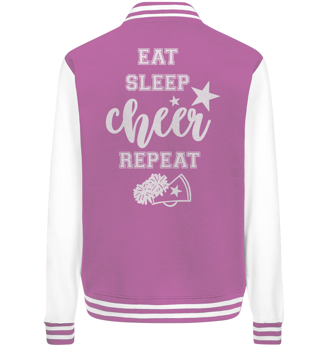 Eat Sleep Cheer - College Jacket