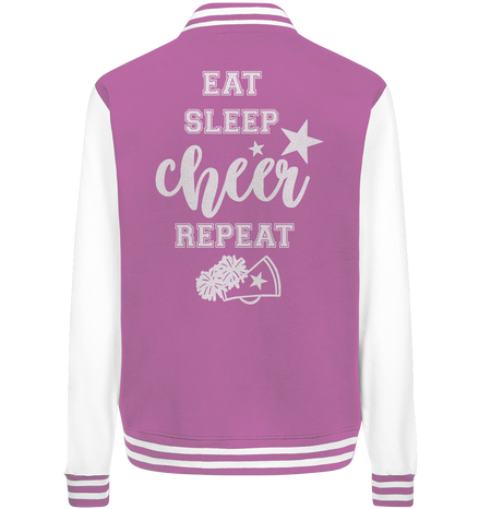 Eat Sleep Cheer - College Jacket