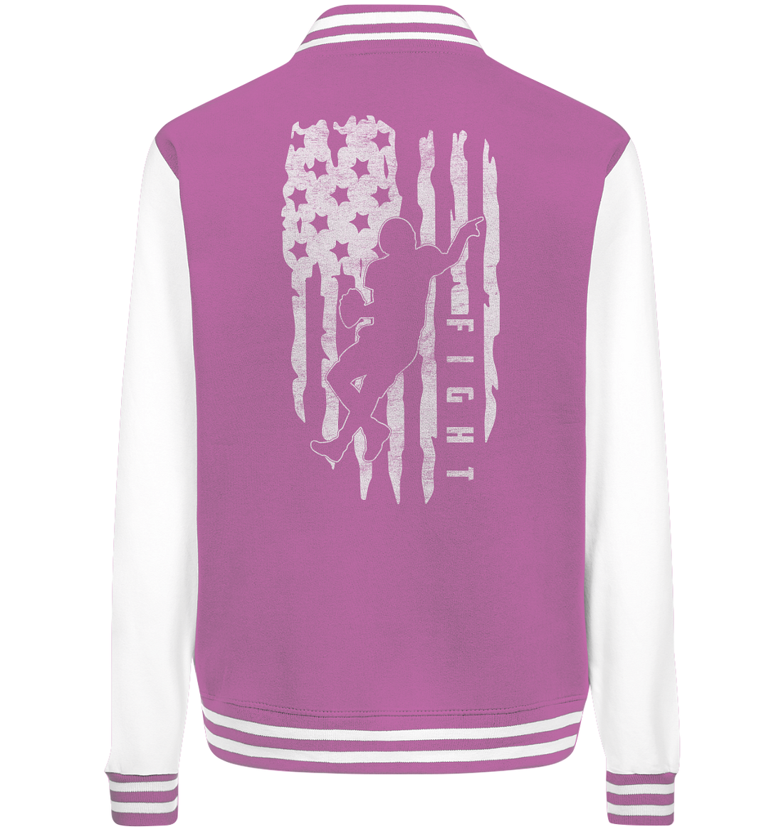 USA Flag Fight - College Jacket