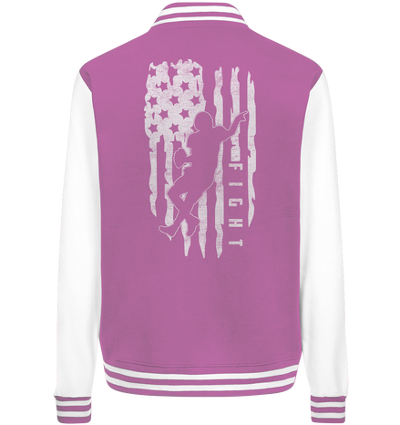 USA Flag Fight - College Jacket