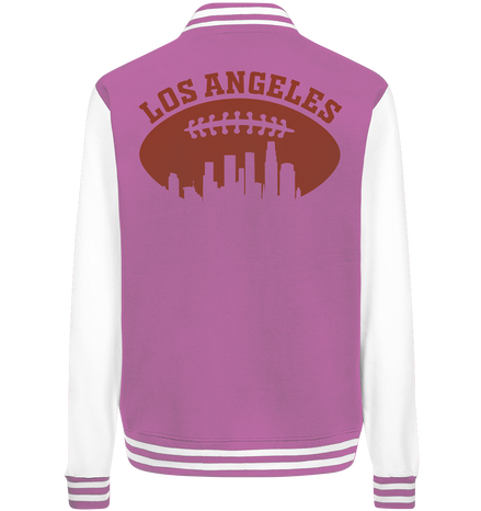 Los Angeles Football Silhouette - Varsity Jacket