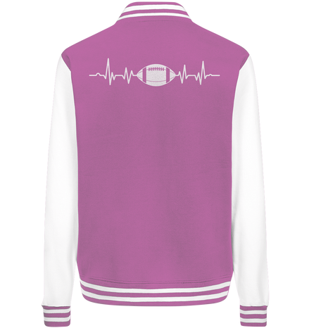 Football Heartbeat - College Jacket